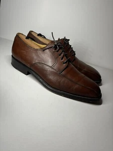 Zapatos de vestir derby marrón vintage Magnanni 12 M para hombre - Imagen 1 de 11
