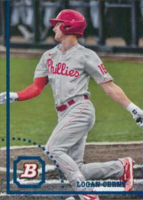 2022 Bowman Heritage Prospects #BHP-65 Logan Cerny Philadelphia Phillies - Image 1 of 2