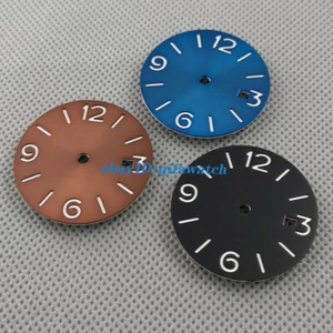 3 color 31.5mm Sandwich Watch Dial fit ETA2836 2824 Miyota8215 821A DG2813 3804  - Imagen 1 de 12