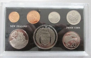 1972 NEW ZEALAND - OFFICIAL PROOF SET (7) - ORIG. PKG - Mint: 8,000 - RARE! - Picture 1 of 8