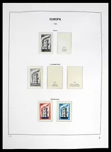 Lote 39448 Colección Sellos Europa CEPT 1957-1994 en 3 Álbumes Davo. - Imagen 1 de 10