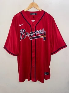 Nike MLB Atlanta Braves Michael Harris II rot authentisches Trikot Herren 3XL NEU - Bild 1 von 8