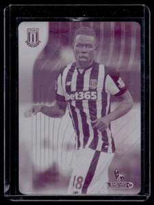 2015 Topps Premier Gold #105 1/1 Magenta Printing Plate Mame Diouf Stoke City - Bild 1 von 2