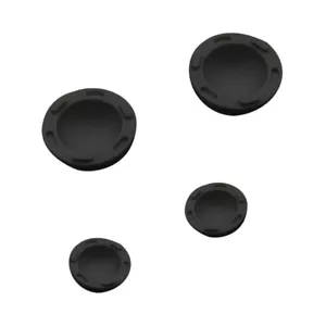 4 Pcs Laptop Cooling Bottom Black Notebook Radiator Support - Picture 1 of 11