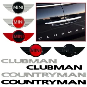 For Mini Cooper Countryman Clubman R55 R60 R61 F60 Emblem Rear Badge Car Sticker - Picture 1 of 18