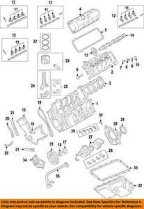 FORD OEM 12-18 F-350 Super Duty-Valve Cover Gasket CC3Z6584AA - Picture 1 of 1