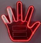 Finger Gesture Light with Remote LED Car Back Window Sign Hand Light Xmas Gift