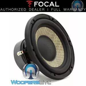 FOCAL P20F EXPERT 8" FLAX 500W 4 OHM SUBWOOFER CLEAN BASS CAR AUDIO SPEAKER NEW - Picture 1 of 7