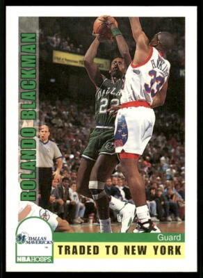 1992-93 Hoops #45 Rolando Blackman - Image 1 of 2