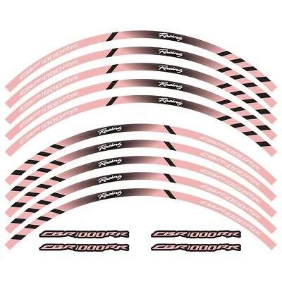 For Honda CBR1000RR 17" Motor Reflective Wheel Rim Tape Decal Stripes Sticker Foto 1 de 4