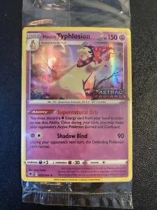 Hisuian Typhlosion 052/189 Astral Radiance Holo Rare Stamped Promo SEALED a10 - Picture 1 of 2