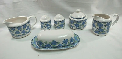 Juego de piezas para servir surtidas Pfaltzgraff Blue Isle 8 piezas en total S9186 Foto 1 de 4