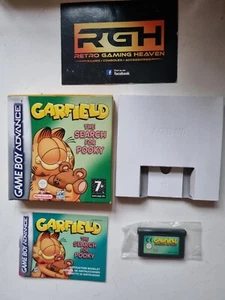 GARFIELD LA BÚSQUEDA DE POOKY NINTENDO GAMEBOY ADVANCE EUR JUEGO COMPLETO INGLÉS - Imagen 1 de 10