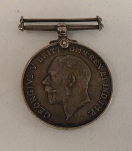 Antique WW1 1914-1918 British War Medal GEORGIVS V BRITT UK King George V. Penny - Picture 1 of 6