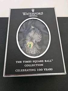 Waterford Crystal Times Square Ball "Joy" 2009 Angel Christmas Ornament in Box - Picture 1 of 2
