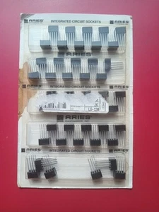 Lot of 40+ Aries Wire Wrap Sockets 8-Pin DIP C8108-04 Tinned - Picture 1 of 5