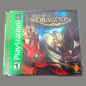 Vintage Sony PlayStation 1 The Legend Of Dragoon- 4 Disc Set - Picture 1 of 5