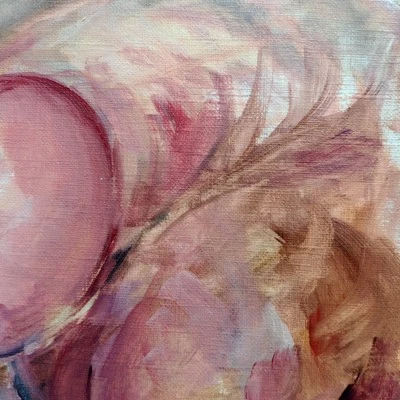 Original Fine Art Erotic Male Nude NSFW Oil Painting Penis Fine Art Illustration - Image 1 of 4