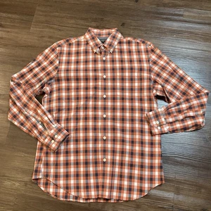 Camisa Banana Republic Para Hombre Mediana Cuello Guinga Abotonada Preppy - Imagen 1 de 11