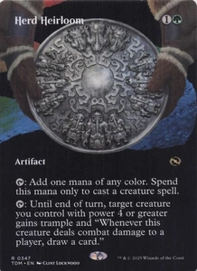 Herd Heirloom (Borderless) Tarkir Dragonstorm Regular Rare #347 NM MTG - Picture 1 of 2