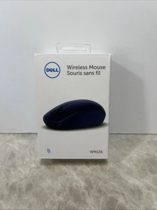 Dell WM126 Wireless Mouse Genuine Black W/ USB Receiver - Picture 1 of 4