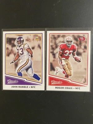 2017 帕尼尼经典橄榄球2卡套装/175 — 第 1/2 张图片