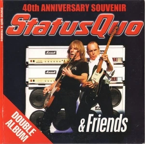 Status Quo & Friends (40th Anniversary Souvenir) Daily Mirror 2 Disc CD NL3 - Picture 1 of 3