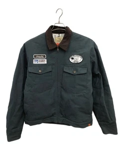 AVIREX × UNIVERSAL OVERALL Men's Work Jacket U2433443AX Green Size XL - Picture 1 of 4