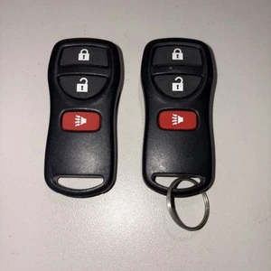 PREOWNED (2) Nissan ASTU15 Key Fob Remote Controls - Picture 1 of 3