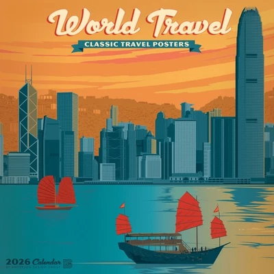 WILLOW CREEK PRESS World Travel (ADG) 2026 12" x 12" Wall Calendar (free shipping)