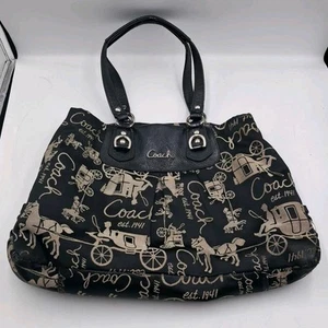Coach Ashley Grace Horse & Carriage Anniversary Umhängetasche Tasche F15656 - Bild 1 von 14