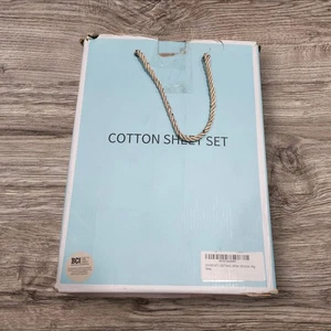 SONORO KATE 100% Egyptian Cotton Sheets Set. - Picture 1 of 4