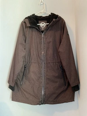 迈克高仕软壳连帽夹克外套 Anorak Plus 1X 巧克力动物 — 第 1/4 张图片