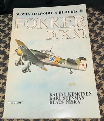 FOKKER D.XXI SUOMEN ILMAVOIMIEN HISTORIA #3 RARE OOP - Image 1 of 4