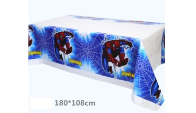 Mantel Spider-Man Fiesta de Cumpleaños Marvel Superhéroe Cubierta de Mesa Decoración Foto 1 de 4