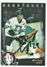 Doug Lynch 2000-01 Red Deer Rebels (autographed)