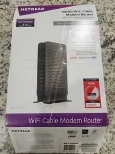 Netgear N600 C3700 WiFi Cable Modem Router - Bild 1 von 2