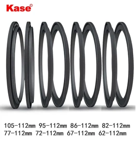 Kase Magnetic Adapter Ring 8 in 1 kit 67 72 77 82 86 95 105 to 112mm for filter - Picture 1 of 5