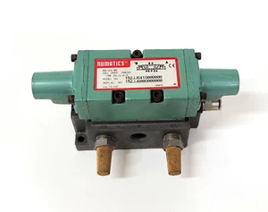 Numatics 152JJ641O0000 VALVOLA PILOTA ARIA/BASE SERIE PA15 5/3 DBL CL CTR 1/4" - Foto 1 di 5