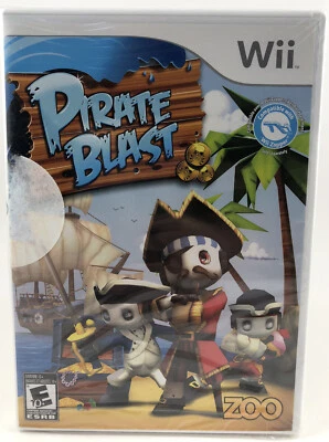 Pirate Blast (Nintendo Wii) Brand New Sealed Shooter Adventure Game Rare - Image 1 of 3