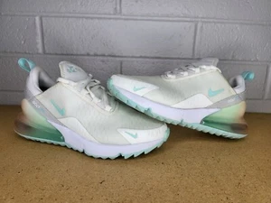 Nike Air Max 270 G Sail Light Dew Golf Shoes Mens Size 5 Womens Size 6.5 Rare!!! - Picture 1 of 14