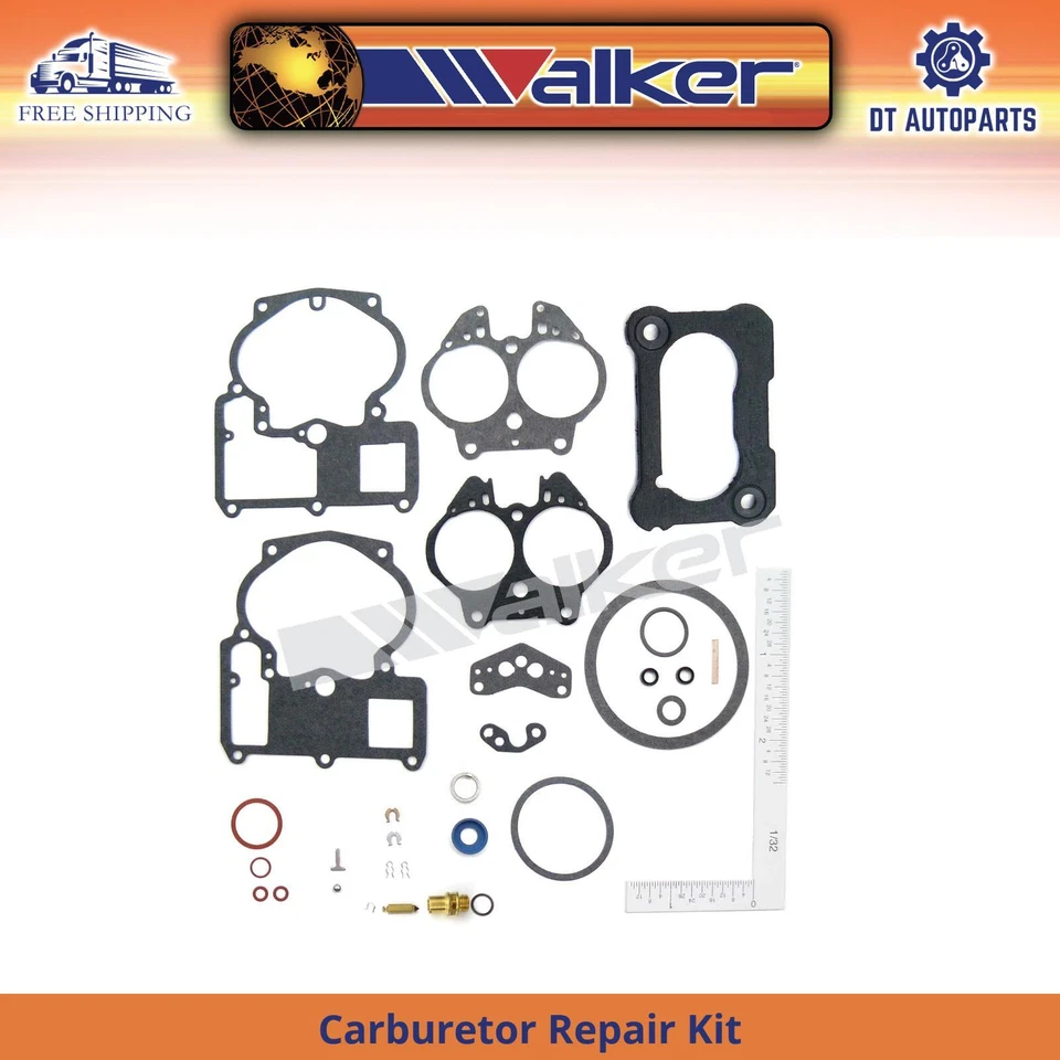 Kit de reparación de carburador de gas V8 de 5,7 L para camioneta Chevrolet K20 1974 andador Foto 1 de 1