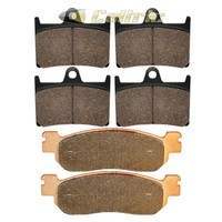 Front Rear Brake Pads for Yamaha R6 YZFR6 YZF-R600 1999 2000 2001 2002