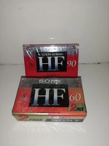 LOT DE 3 CASSETTE AUDIO SONY HF-60 ET HF-90 NEUF SCELLE - Photo 1/4