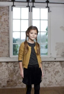 %%%♥ MOODSTREET ♥ Mädchen Shirt langarm stripe black ♥ M910-5403-901 UVP 24,95 - Bild 1 von 3