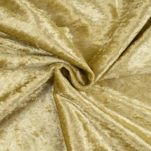 Pannesamt uni gold Samt (Preis= 0,5 M) - Bild 1 von 2