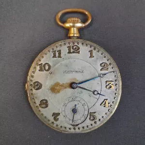 R-348. RELOJ DE BOLSILLO ELIDA WATCH. CUERDA MANUAL. SUIZA, 1920 CA. - Picture 1 of 4