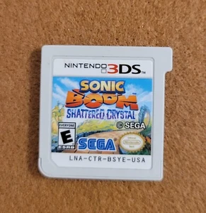 Sonic Boom: Shattered Crystal (Nintendo 3DS, 2014)  - Picture 1 of 2