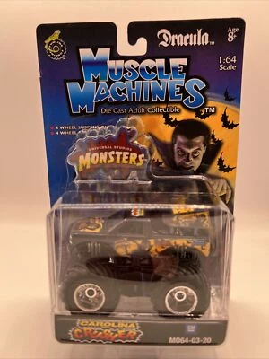 Muscle Machines Carolina Crusher Dracula 1:64 Diecast Monster Truck M064-03-20 - Image 1 of 4