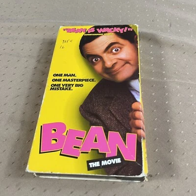 Bean The Movie VHS Tape 1998 with Rowan Atkinson Mel Smith and Burt Reynolds - Image 1 of 2